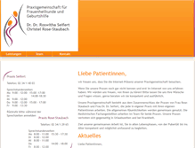 Tablet Screenshot of gynpraxis-bochum-city.de